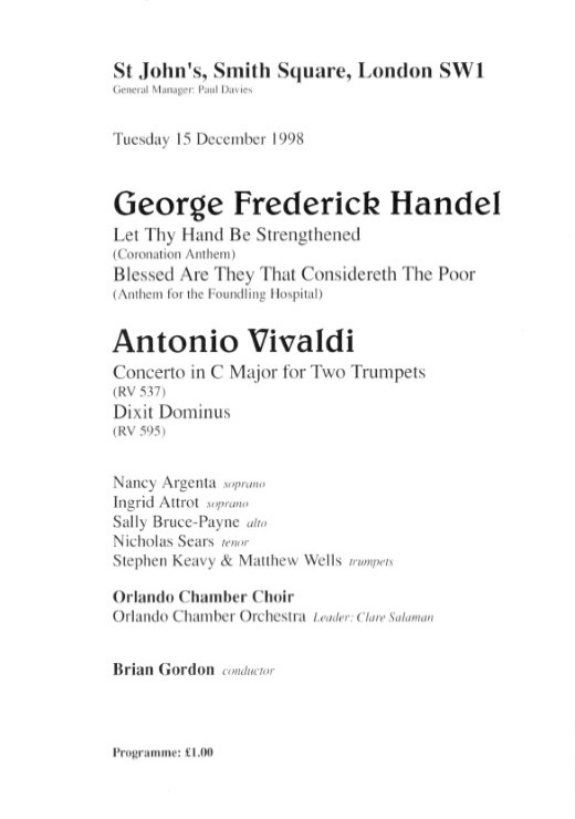 Event flyer