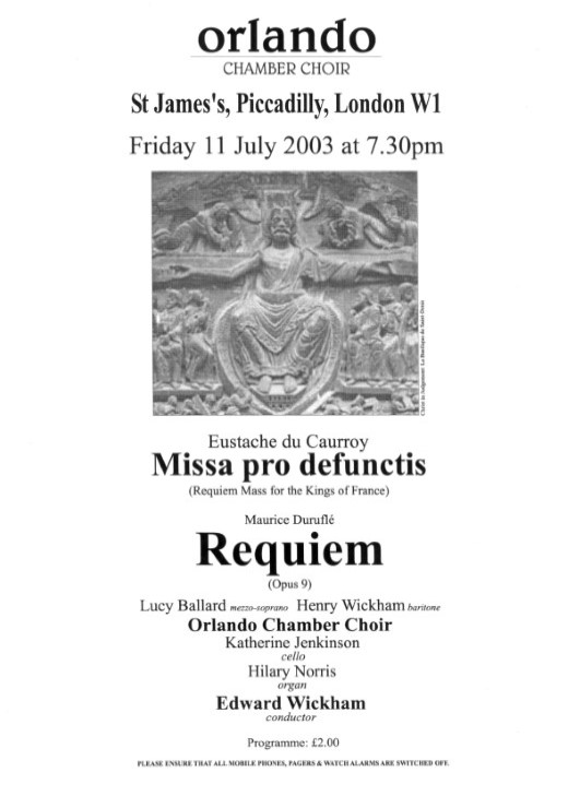 Event flyer