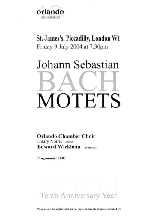 Event flyer